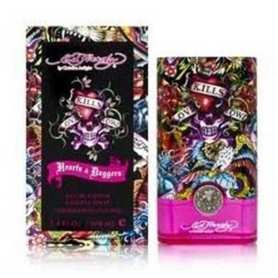 Womens Fragrance Ed Hardy Hearts &amp; Daggers By Christian Audigier Eau De Parfum Spray 50ml
