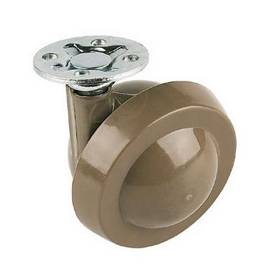 50mm Ball-Type Castors With Plates - Pack of 4