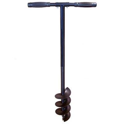 Roughneck Heavy Duty Metal Olympia Auger Type Post Hole Digger Black 6-Inch 68-260