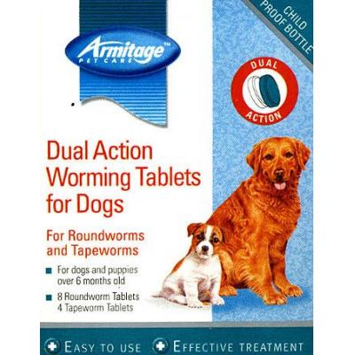 Armitage Dual Action Worming Tablets For Dogs