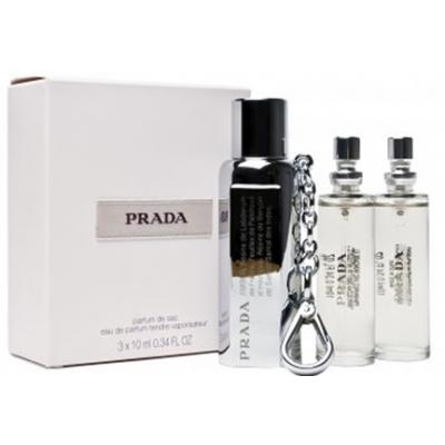 Prada Tendre Eau De Parfum Purse Spray Refills 3 x 10ml Prada Tendre Eau De Parfum Purse Spray Refills 3 x 10ml