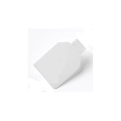 White Plastic Price Tag For Peg Board Hook Pack of 50