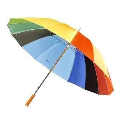 Drizzles Rainbow Design Golf Umbrella Multi-coloured 30-Inch UU0064B