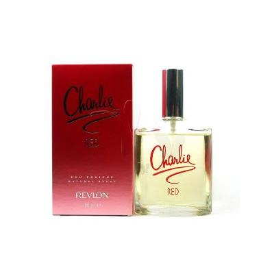 Charlie Red Eau De Toilette Spray Women By Revlon 3.4oz/100ml