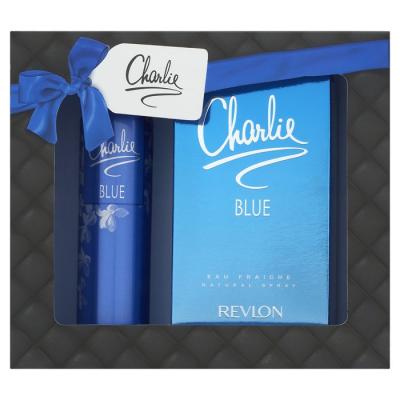 Charlie Blue Eau Fraiche Gift Set 100ml