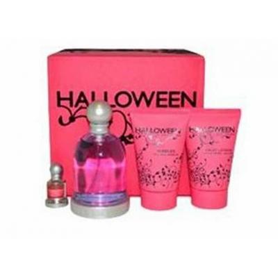 Halloween Water Lily For Women Gift Set Of EDT Spray 100ml With Body Lotion 150ml And Mini  5ml