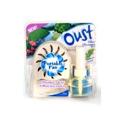 Oust Odour Eliminator Outdoor Scent Portable Fan Assorted 197240