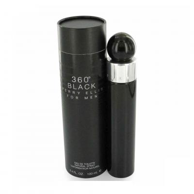Perry Ellis 360 Black By Perry Ellis Eau De Toilette Spray 100ml