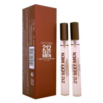 212 Sexy Men By Carolina Herrera x 2 EDT Spray 10ml