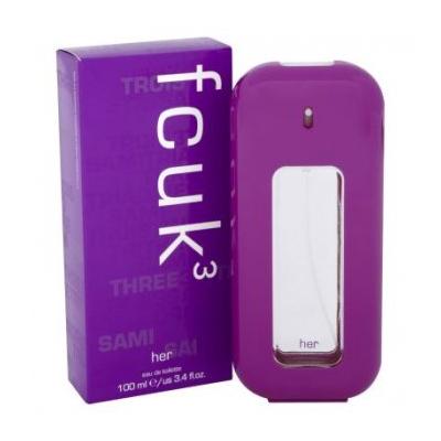 Fcuk 3 For Women By French Connection EDT Spray 100ml