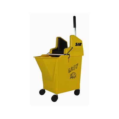 Lucy Yellow Lady Bug Mop Bucket with Castor Wheels 990791 Lucy Yellow Lady Bug Mop Bucket with Castor Wheels 990791
