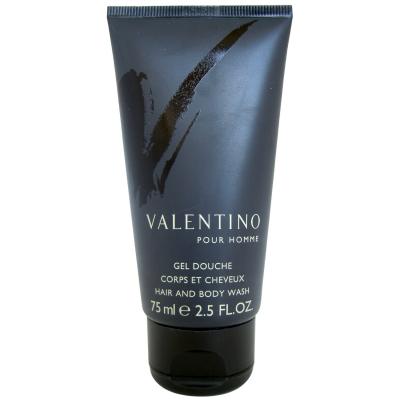 Valentino V Pour Homme Perfume For Men By Valentino Bath &amp; Shower Gel 75ml