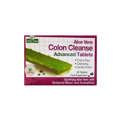 Aloe Pura Aloe Vera Colon Cleanse Advanced Colax - 30 Tablets
