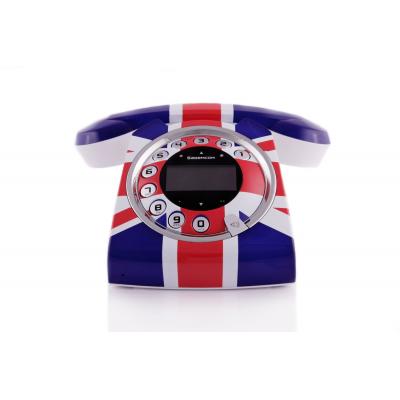 Sagemcom SIXTY Union Jack Limited Edition Original and Stylish Cordless Phone with Answer Machine