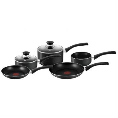 Everyday 3 Pack Pan Set 14 cm, 16 cm and 18 cm with Lids, Graphite
