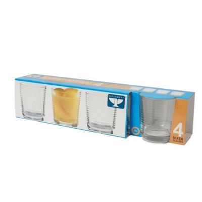 Ravenhead Essential Viva Pack Of 4 Mixer Tumblers Transparent 21Cl Ravenhead Essential Viva Pack Of 4 Mixer Tumblers Transparent 21Cl