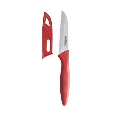 Zyliss Stainless Steel Blade Knife Set with Blade Covers Assorted Colour Set of 6-Pieces H 39 x W 6 x L 18cm