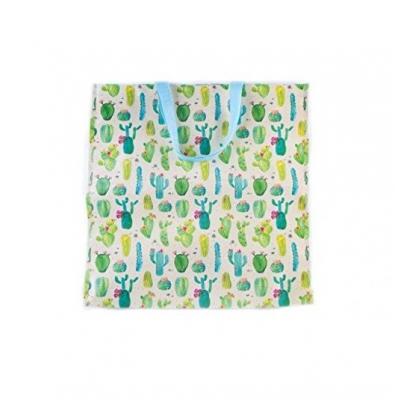 Sifcon International Cactus Print Eco-Friendly Durable Reusable Shopping Bag Multi-colour Medium 45cm x 45cm x 15cm BA 0635 Sifcon International Cactus Print Eco-Friendly Durable Reusable Shopping Bag Multi-colour Medium 45cm x 45cm x 15cm BA 0635