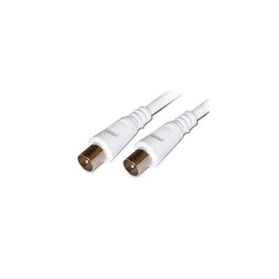 Pifco TV Fly Lead M Plug to M Plug 10Mtr White AVS1002