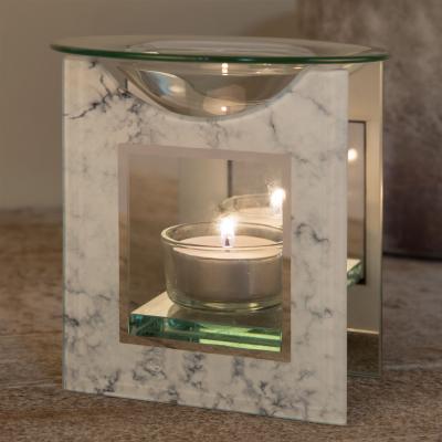 Hestia Glass Marble Oil Burner Clear HE1272OB