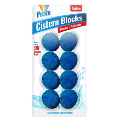 Prism Cistern Blocks Assorted Fragrances Blue