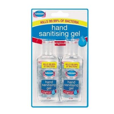 151 Safemate Hand Sanitser Gel White 57ml Set of 2 SM1001 151 Safemate Hand Sanitser Gel White 57ml Set of 2 SM1001