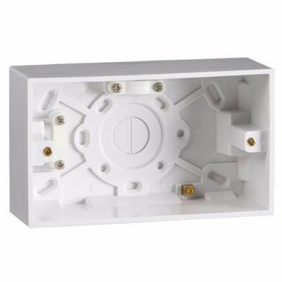 Selectric Surface Pattress 2 Gang White 47mm LG8388-47