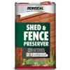 Ronseal Green Shed and Fence Preserver - 5 litre
