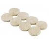 Best Self-Adhesive Round Felt Pads Beige 19mm X 4mm 43120 