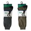Rjm Mens Wellie Socks With Contrast Heel &amp; Toe - Assorted Colour