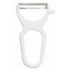Chef Aid Stainless Steel Blade High Speed Vegetable Peeler White W1782