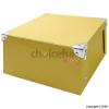 Durable Plastic 15 DVD Storage Box Transparent EHW089