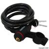 Squire Multi-Strand Cable Lock With Two Keys Black 1800mm 116