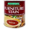 Ronseal Rich Teak Hardwood Furniture Stain 750ml Ronseal Rich Teak Hardwood Furniture Stain 750ml