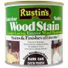 Rustins Quick Dry Outdoor Wood Stain Dark Oak 250ml ESDO250 | Long-lasting Protection to All Exterior Wood | Ultraviolet Protection
