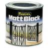 Rustins Quick Dry Matt Finish Black Paint 2.5Ltr BLAM2500 | For Wrought Iron and Wood