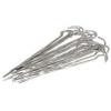 Yellowstone Camping 18cm Corkscrew Pegs - Pack of 20