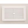 Map Louvre Plastic Vent White 9 x 6-Inch 916-02