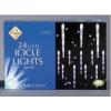 Premier 24 Chaser Icicle Lights with 96 White L.E.D&amp;rdquo;s