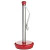 Metro Kitchen Stainless Steel Red Kitchen Towel Holder - 31cm