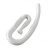 Croydex Plastic Curtain Hooks White Pack of 25 WN800W0025Y