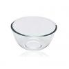 Pyrex Classic Round Glass Mixing Bowl Clear 21cm x 21cm x 11cm 2Ltr 180B000 | Heat-Resistant Borosilicate Glass | Microwave-Oven and Dishwasher Safe | Durable and Versatile Kitchen Essential