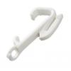 Swish Curtain Gliders White 45mm Pack Of 10 WS182W0010Y | Durable Plastic  |