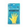 Elliot Flock Lined Rubber Gloves Yellow XL | Comfortable Fit | Non-slip Grip | Hardwearing | For General Use Around The Home and Garden