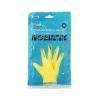 Elliott Extra Large Flock Lining Rubber Gloves Yellow ELRGYXL | Protects Hands from Hot Water and Detergents | Extra Long Cuff | Non-slip Grip | For General Use Around The Home and Garden | Hardwearing