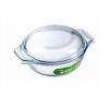 Pyrex Classic Round Casserole Clear 1.25Ltr | With Lid | Microwave Safe