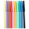 Art Box Fibre Pens Pack of 10 1101 | Assorted Colours | Safe and Non-toxic | Replace Cap After Use