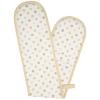 Classic Collection Cotton Polka Pattern Double Oven Glove