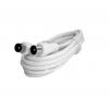 TV Aerial Flylead Coax Plug (Male) to Coax Plug (Male) 2Mtr