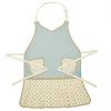 Classic Collection Cotton Polka Patterned Ladies Apron - 60cm x 90cm